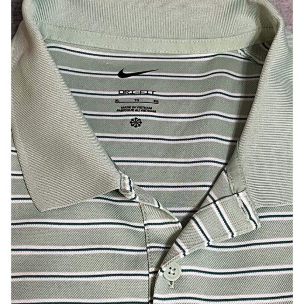 Nike Dri Fit Golf Polo Green XL‎ - Picture 3 of 3